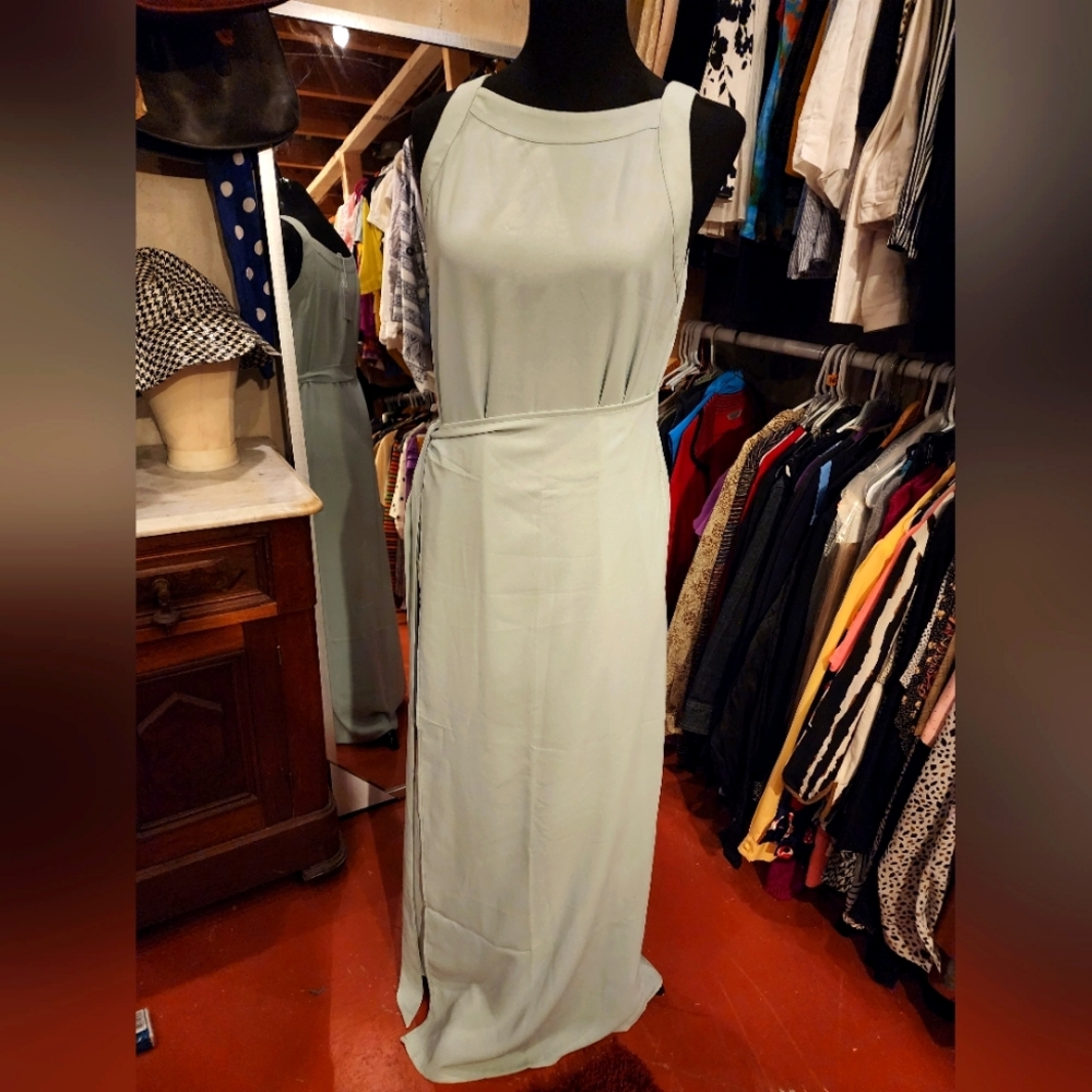 Maxi length Wrap Dress
